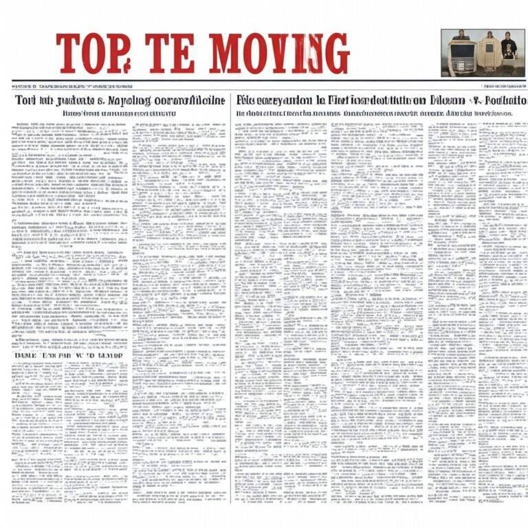 Top Moving Companies in Markham Ontario